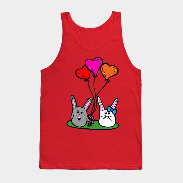 Bunny Love Tank Top by COLeRIC